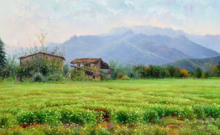 Paisajes de España Pintura Realismo Natural