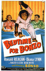 'Bedtime for Bonzo' movie poster