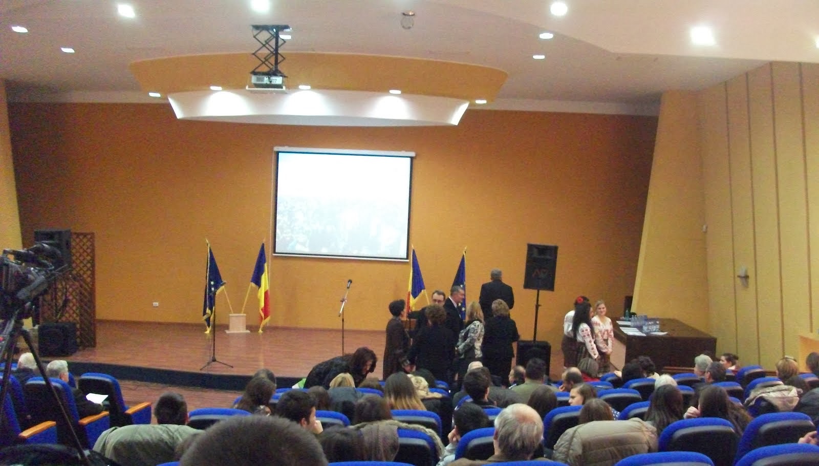 Aspecte de la conferinţa regională - 1 Decembrie - Ziua Naţională, 29.11.2013...