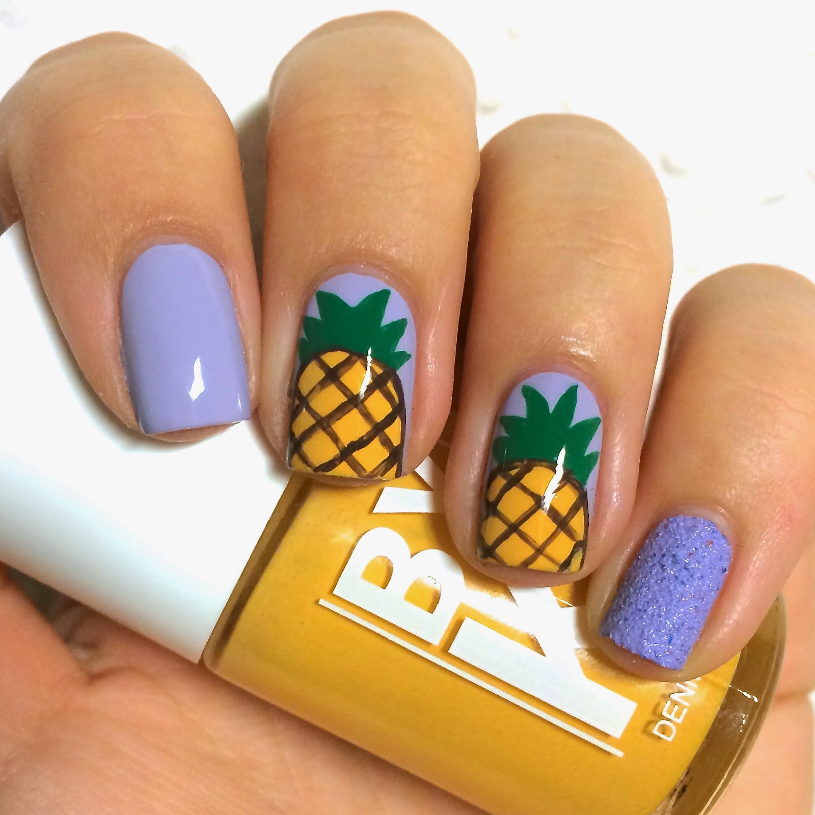 Nails Always Polished Fabulous Fruits Pineapple