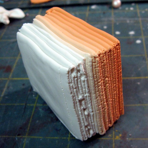 Kael Mijoy Polymer Clay Tutorial Orange Star Flower Cane