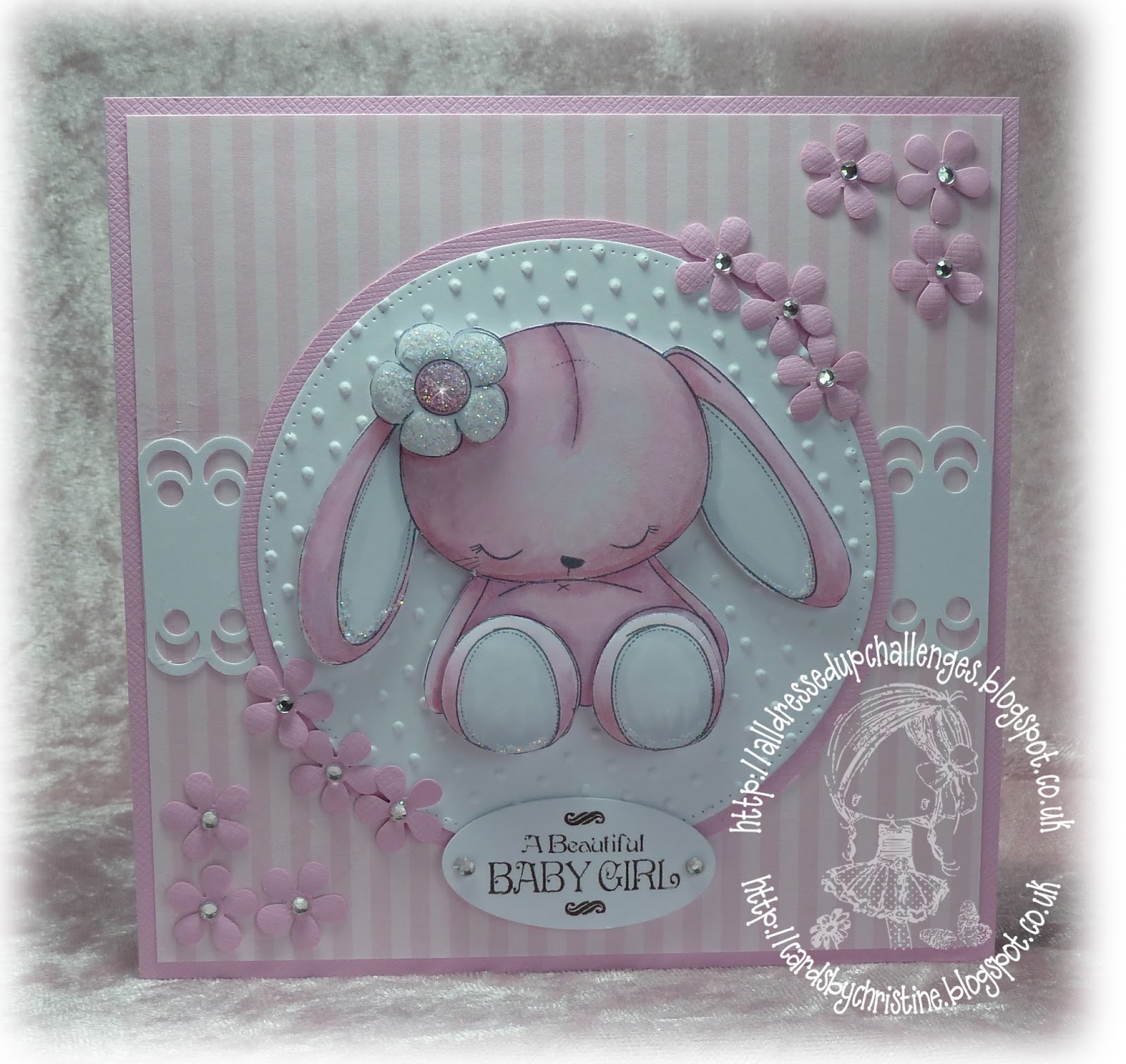 baby girl card