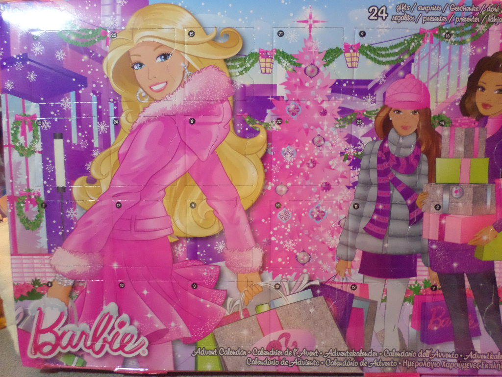 calendario de adviento barbie