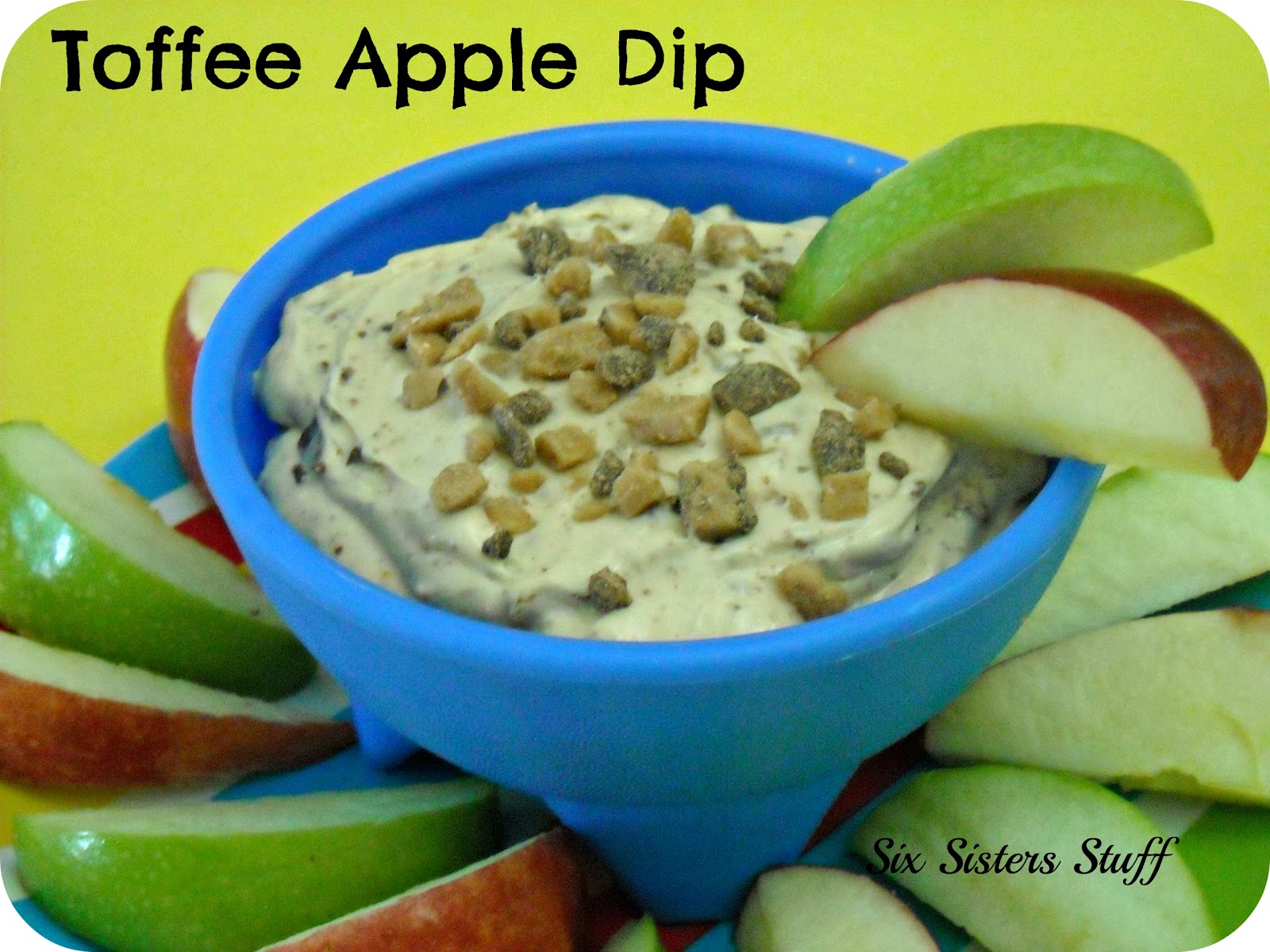 Toffee Apple Dip Six Sisters' Stuff