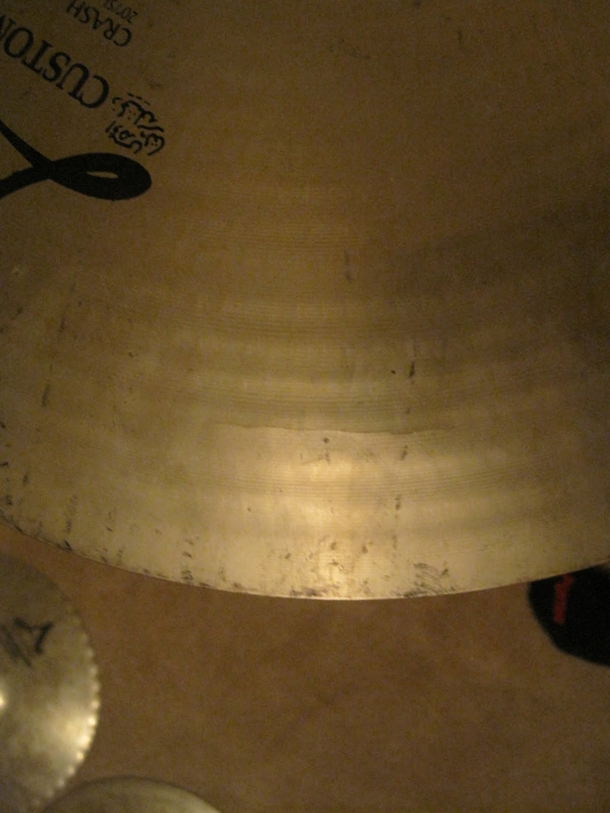 Cymbals for sale Zildjian A custom 20" crash cymbal ***CRACKED***