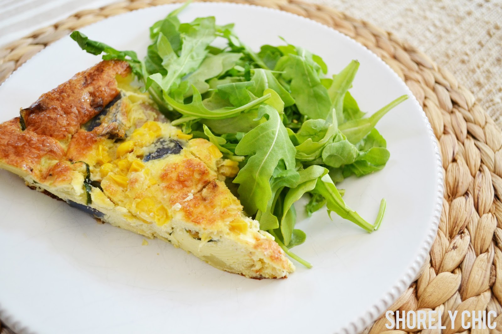 Shorely Chic OVEN BAKED SPANISH STYLE TORTILLA