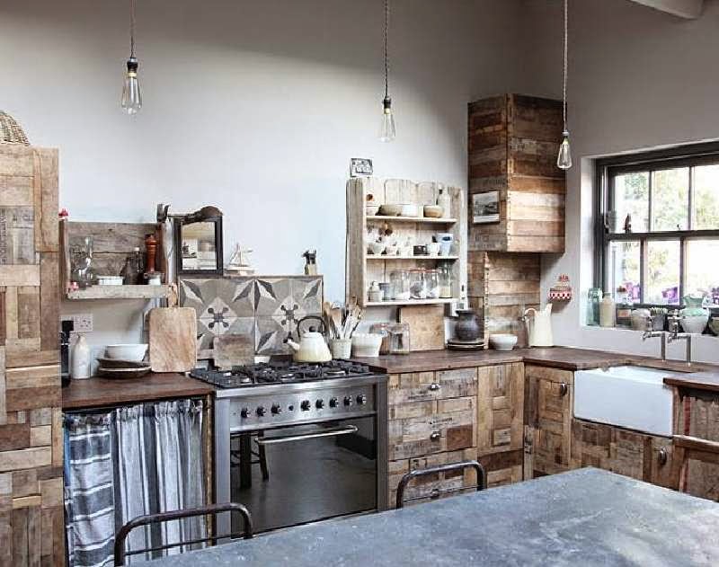 Mueblesdepalets.net: 10 increÃbles diseños de cocinas hechas con ...
