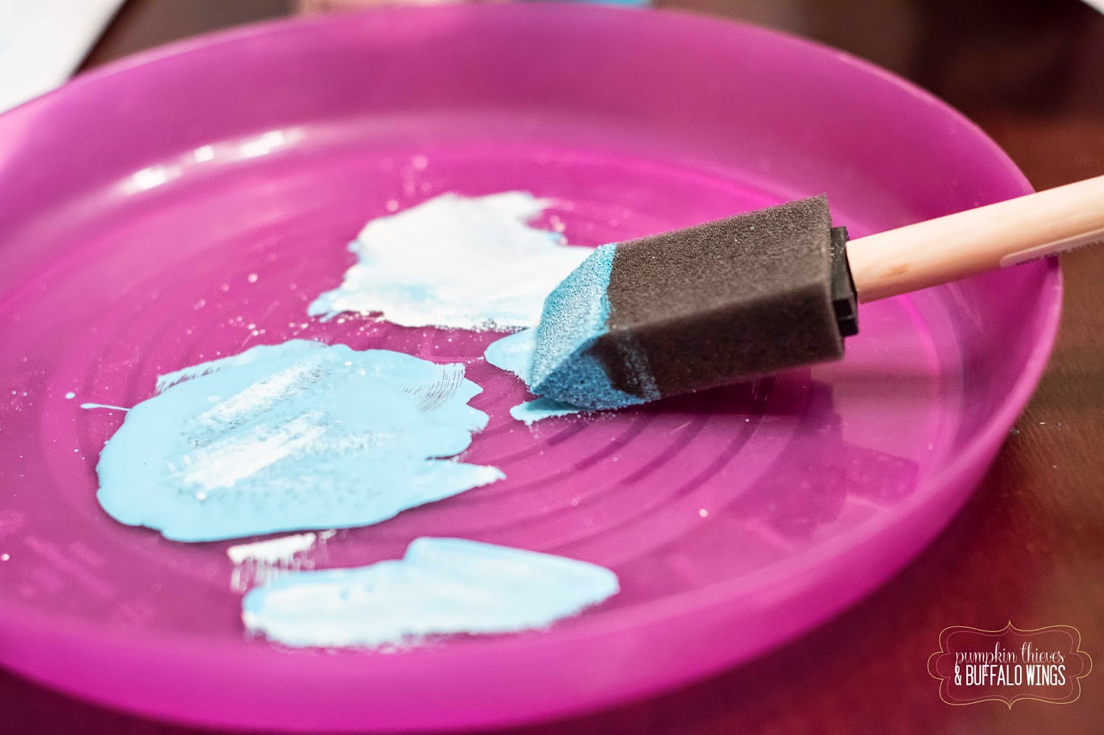 Hand Painted Photo Matting Mine for the Making