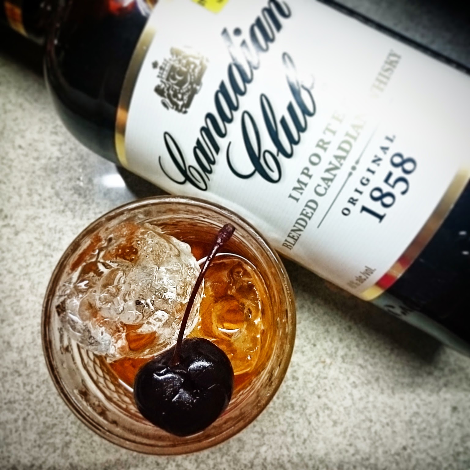Angeltini Insta Weekly Canadian Club Old Fashioned, Cheap Singha Beer, Singha Soda Water