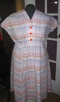 Vintage McCall's 3078 Dress www.sewplus.blogspot.com