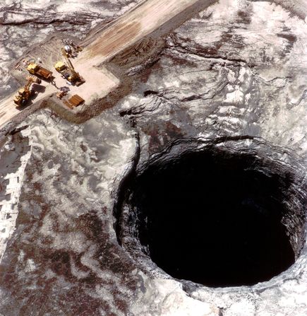   Sinkholes on Some Amazing Sinkholes