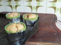 Muffins de frutilla