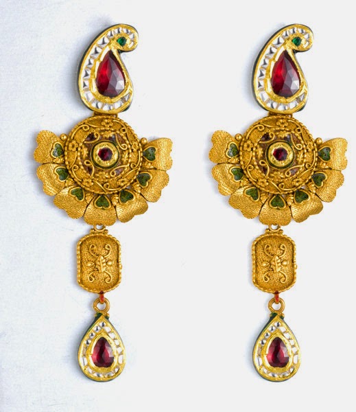Malar World Earring Models Of Joyalukkas Earring Models Of Joyalukkas