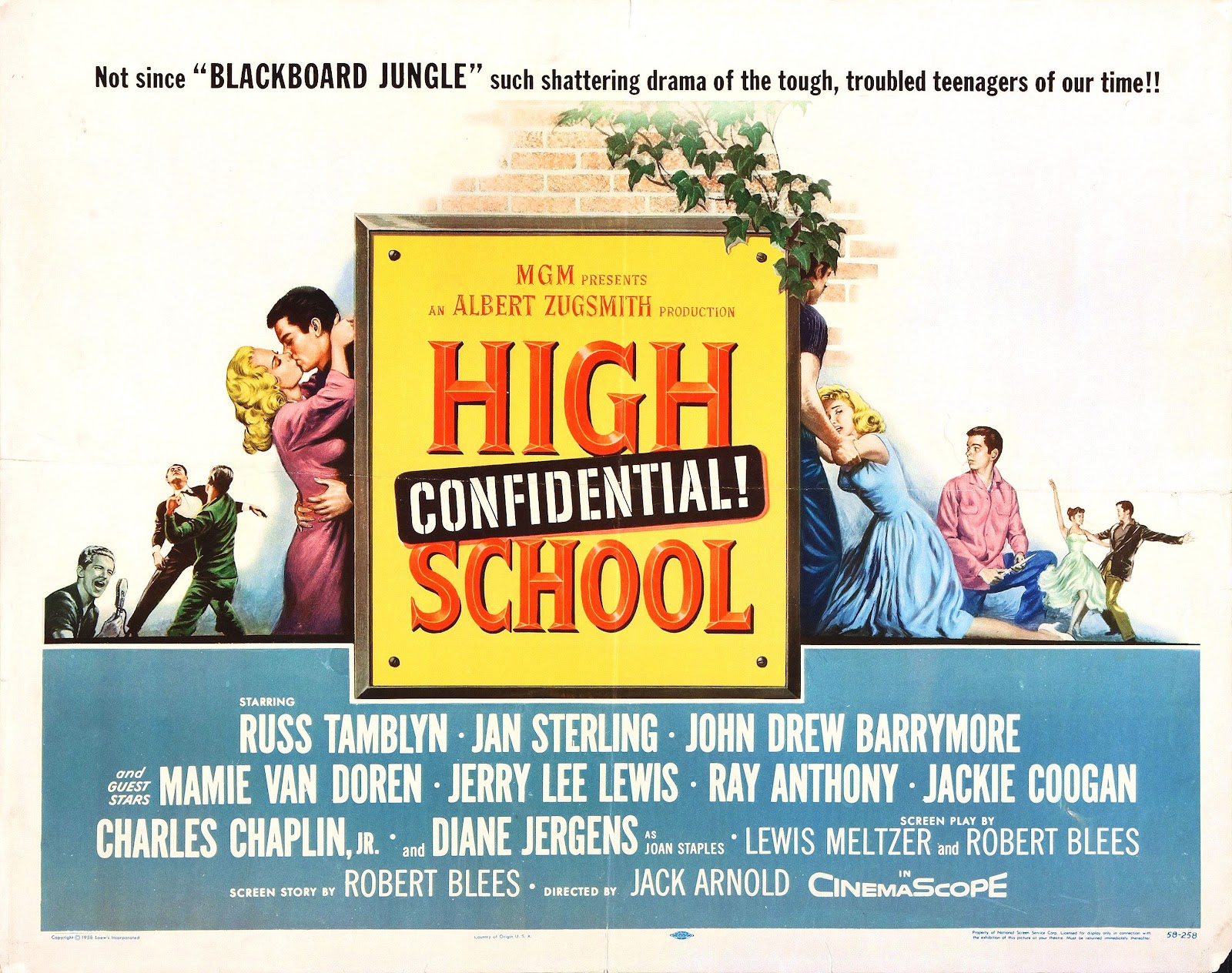 Full Film,High School Confidential 1958 Starring Mamie Van Doren Full Film,High School Confidential 1958 Starring Mamie Van Doren