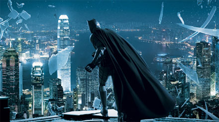 The Dark Knight Batman in Hong Kong