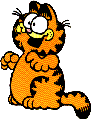 garfield angry