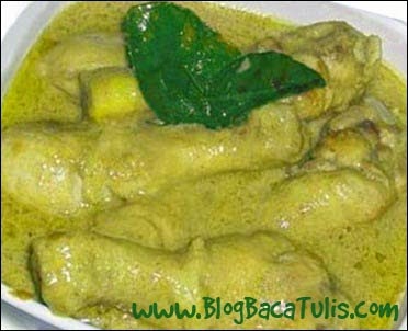 resep opor ayam