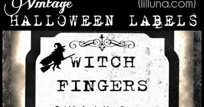 Crafts with Jars: Free Printable Halloween Jar Labels