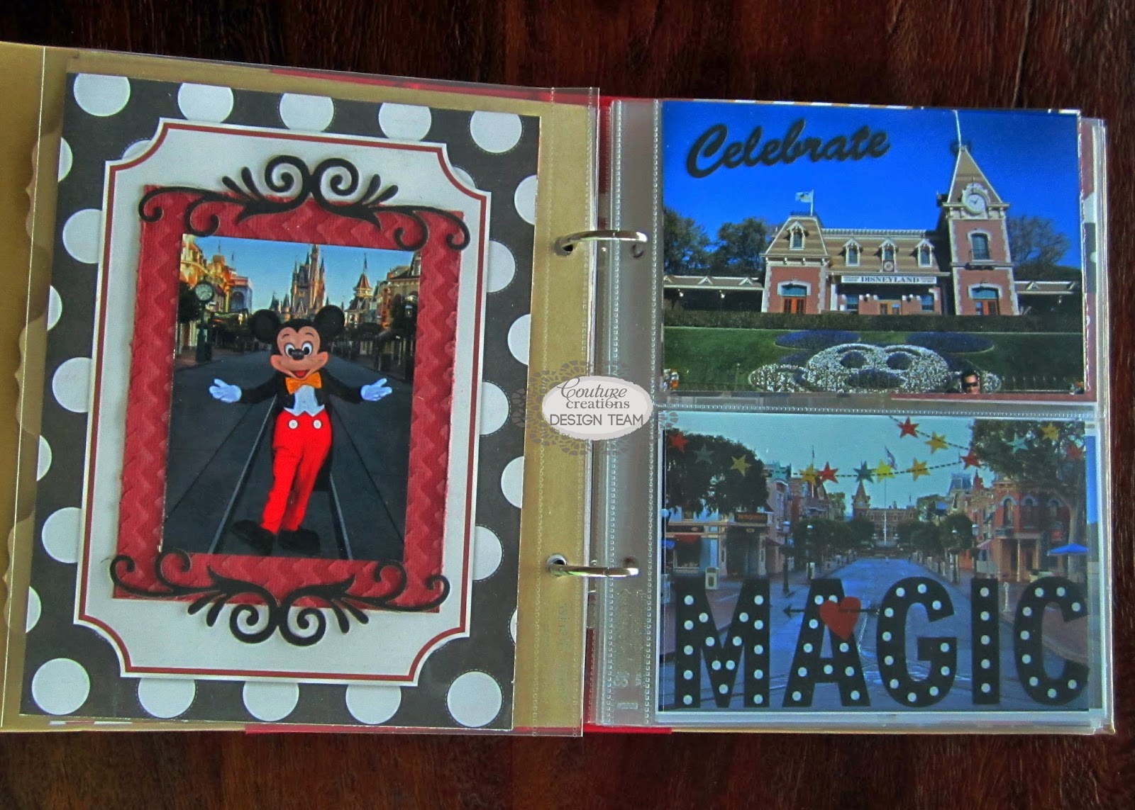 Disneyland Pocket Pages by Kerrie Gurney Couture Creations