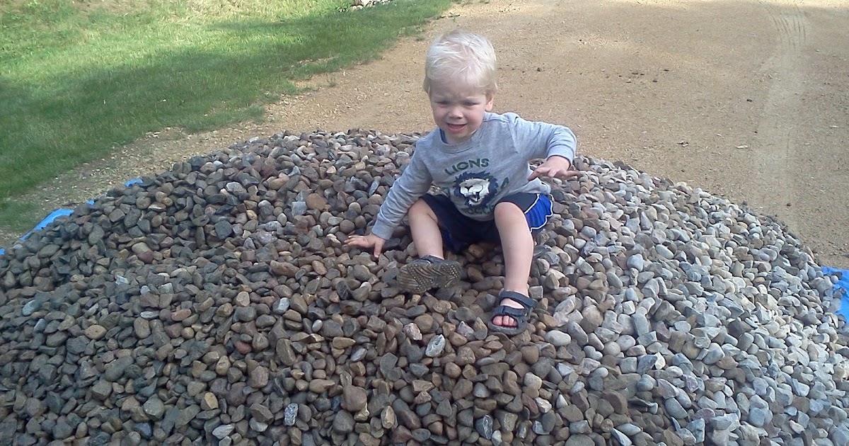 Home and Dollars How about 6 tons of River Rock?