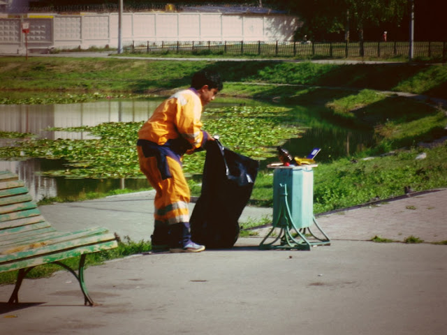 Moscow migrant workers