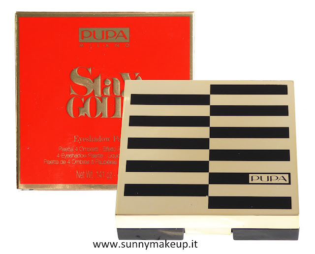 Pupa - Stay Gold!: Collezione natalizia 2015. Stay Gold! Eyeshadow Palette. 001 Classic Allure 