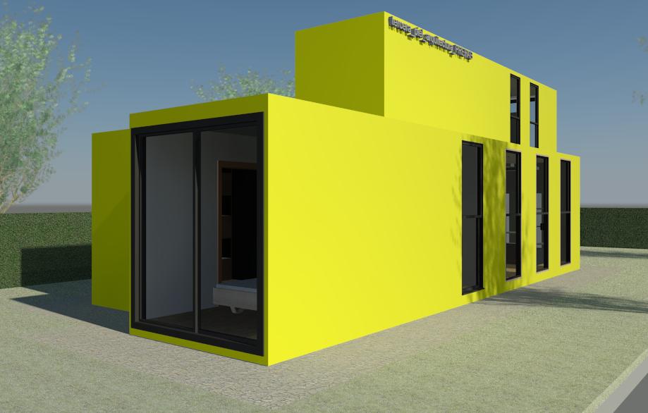 TERCERA PIEL - CONTENEDORES HABITABLES: tpa_PREFAB. Contenedor 18.