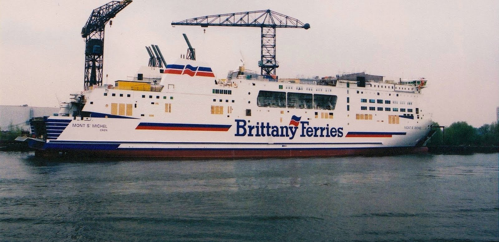 BRITTANY FERRIES "MONT ST MICHEL" ten years old last December