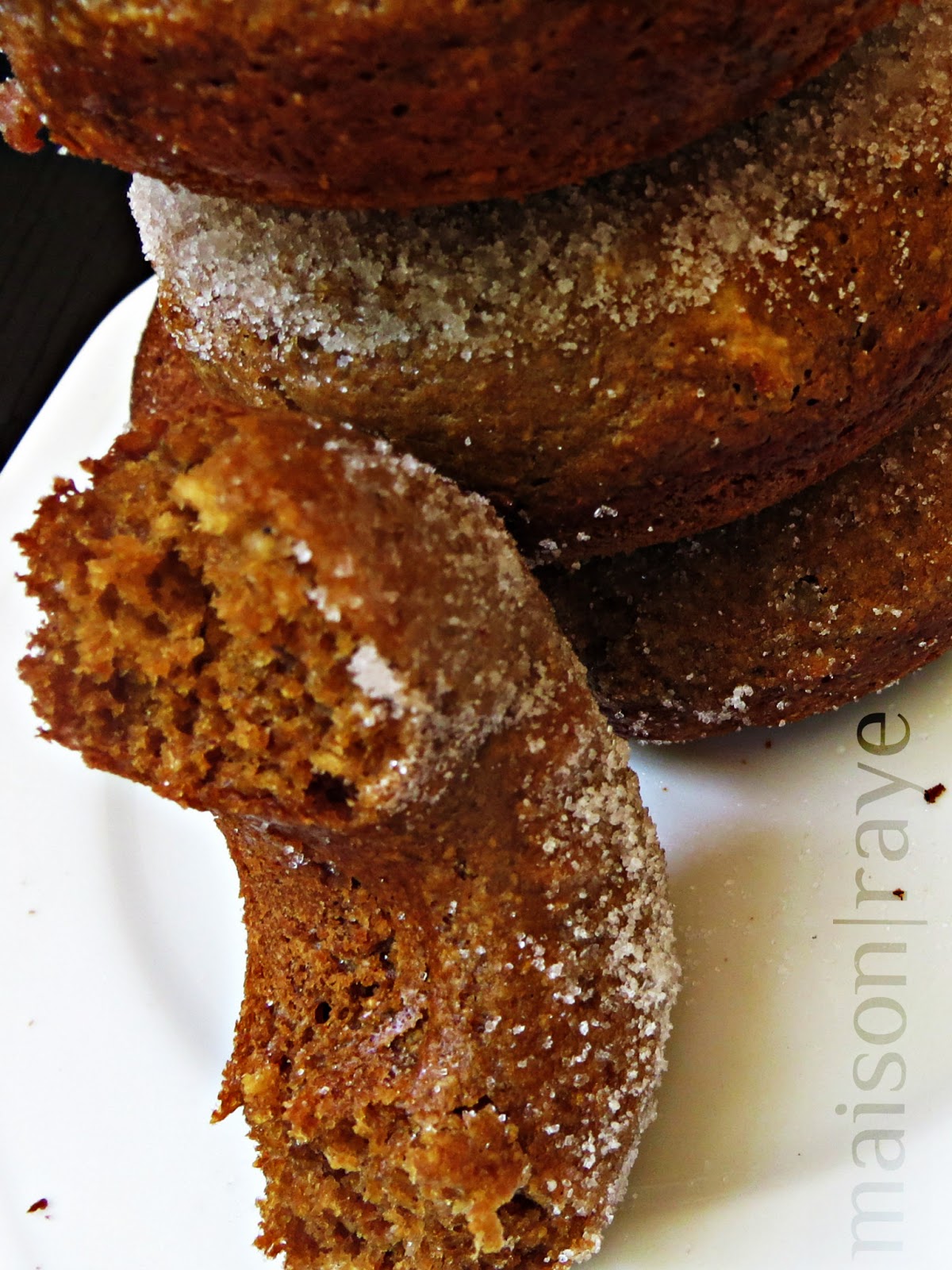 maisonraye Molasses Doughnuts (Baked!)