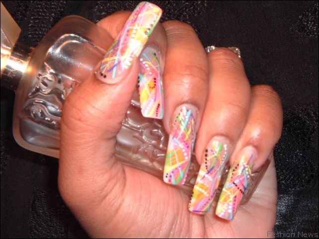 French Manicure Long Nail Art French Manicure Long Nail Art