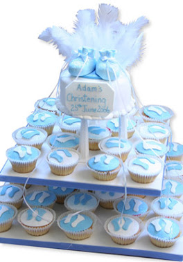 Cup cakes  para Baby Shower