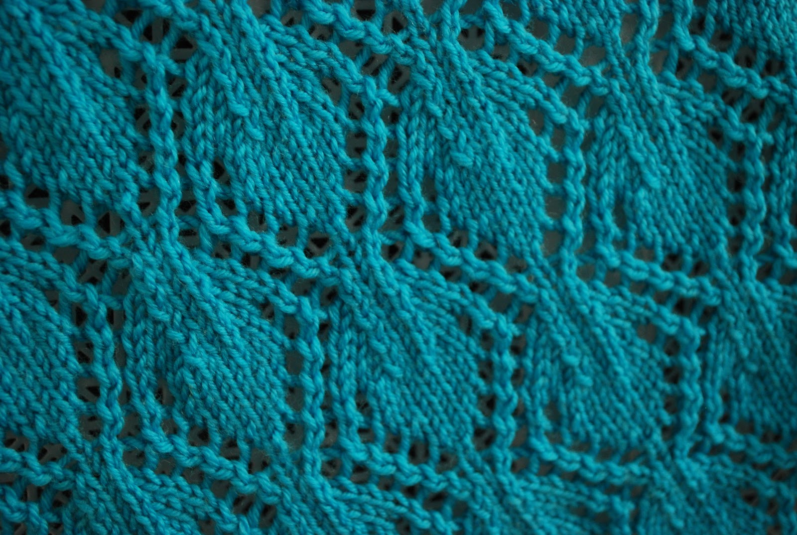 Knit/Wit: Pattern Release: Gothic Leaves Baby Blanket