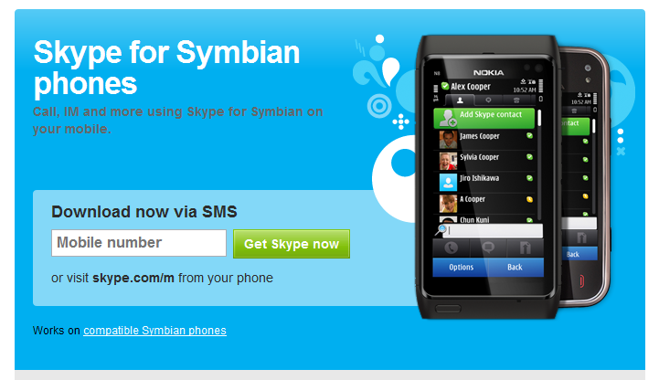 Skype  Symbian 3 -  7