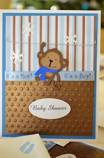 Monkey Baby Shower Invitations