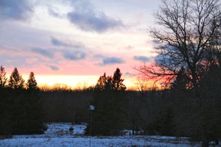 scenic sunset photo of scenic sunset