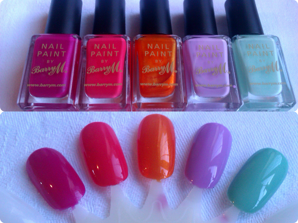 BeautyCallls Barry M Nail Polish Collection
