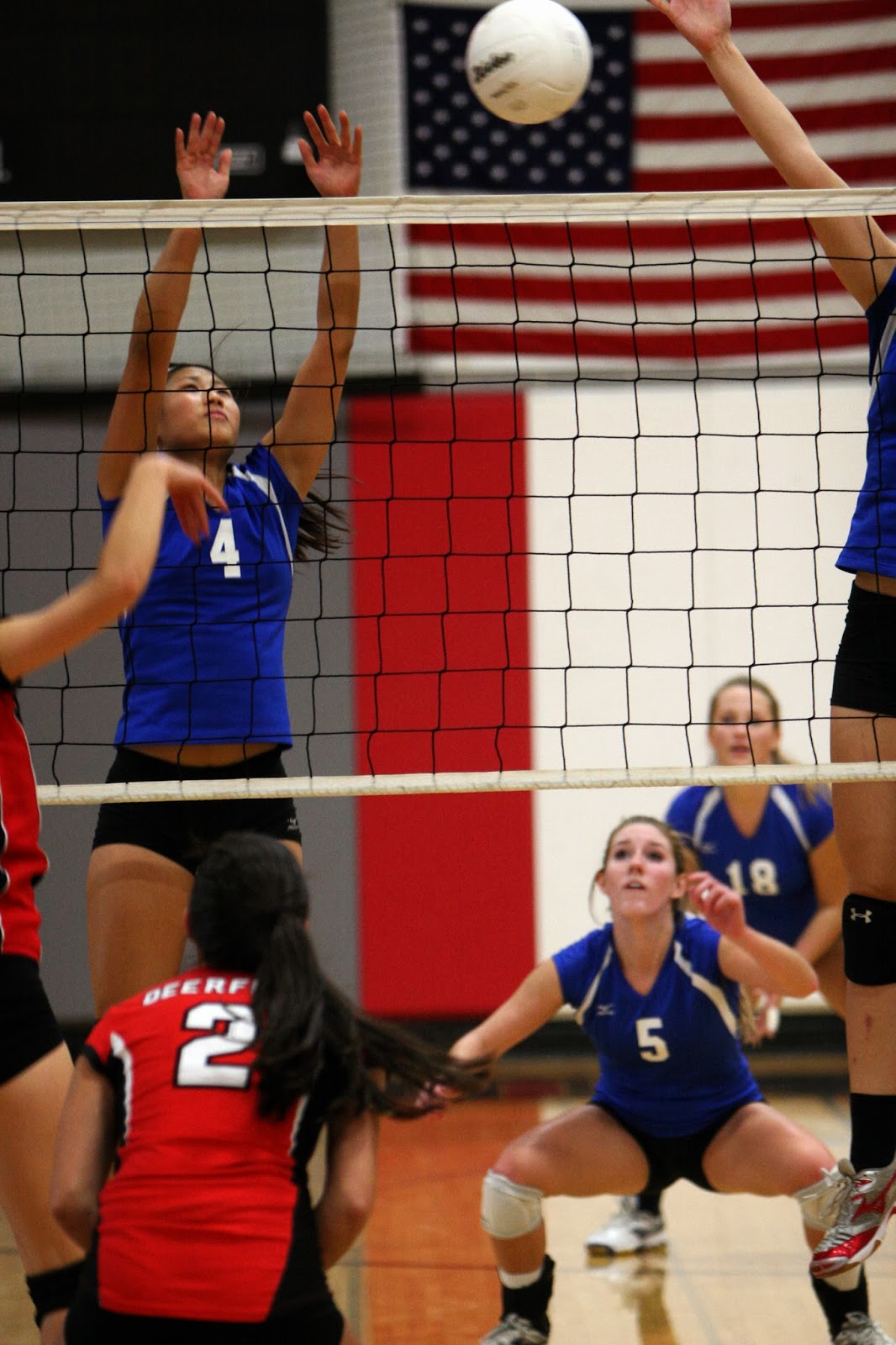 Mark Kodiak Ukena IHSA Varsity Girls Volleyball Maine East at Deerfield
