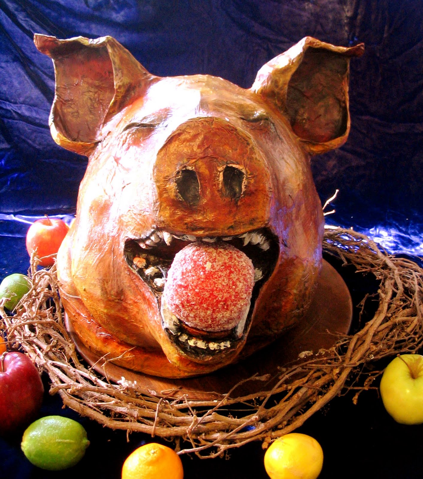Art of 'Patience' A Vegetarian "Boar's Head"....
