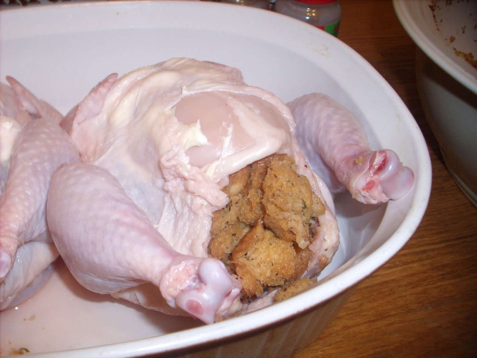 Gamers Fridge Stuffed Bush Chicken