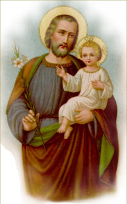 San José y el niño Jesús