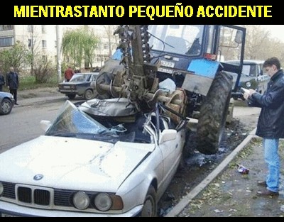 mientrastanto accidente coche