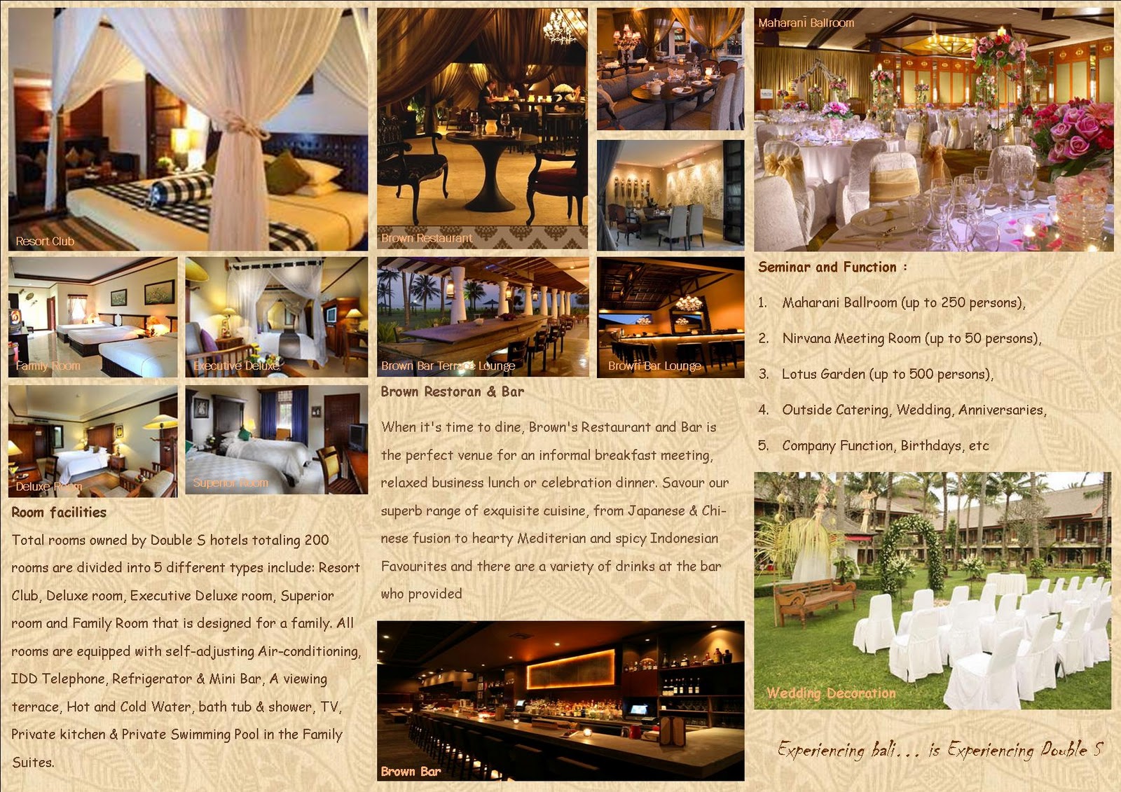 Satria Downloads: Double S RESORT HOTEL & SPA ....Hanya Contoh contoh brosur spa