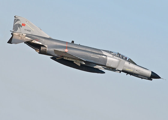 The crash in Malatya is the fourth to take place since the planes were modernized, with four pilots dying and two escaping in previous accidents RF-4E Phantom II