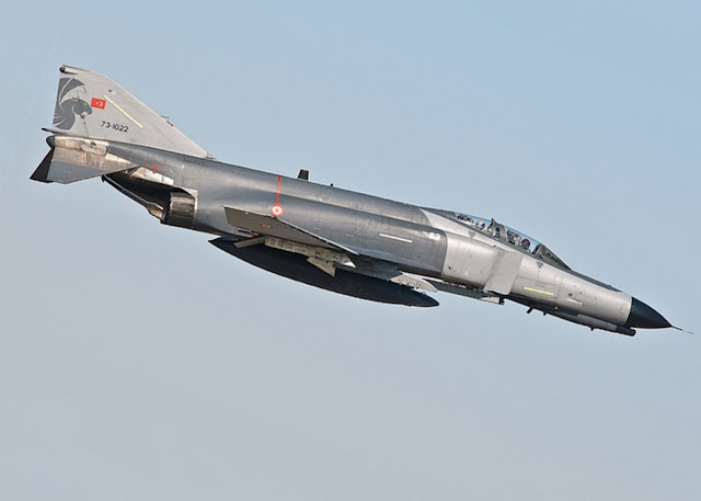 The Turkish Air Forces fleet has eight of the RF-4E fighter jets in its inventory, which will be decommissioned as of March 12 RF-4E Phantom II