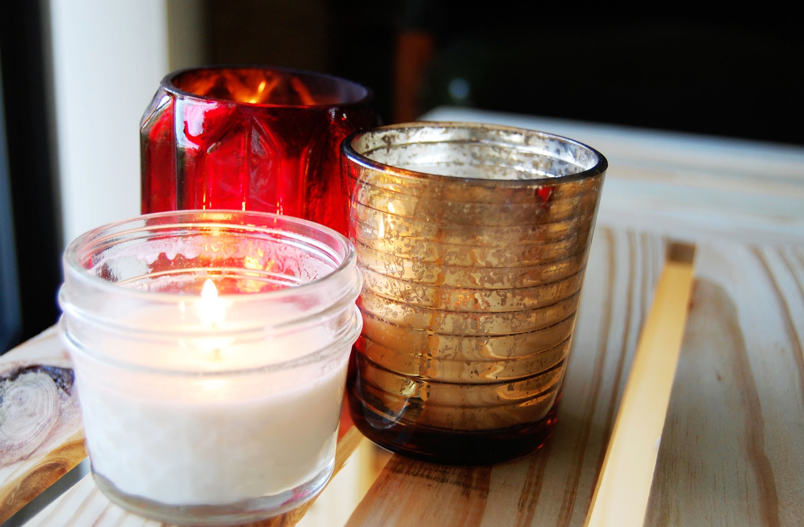 mon makes things Soy Candles DIY