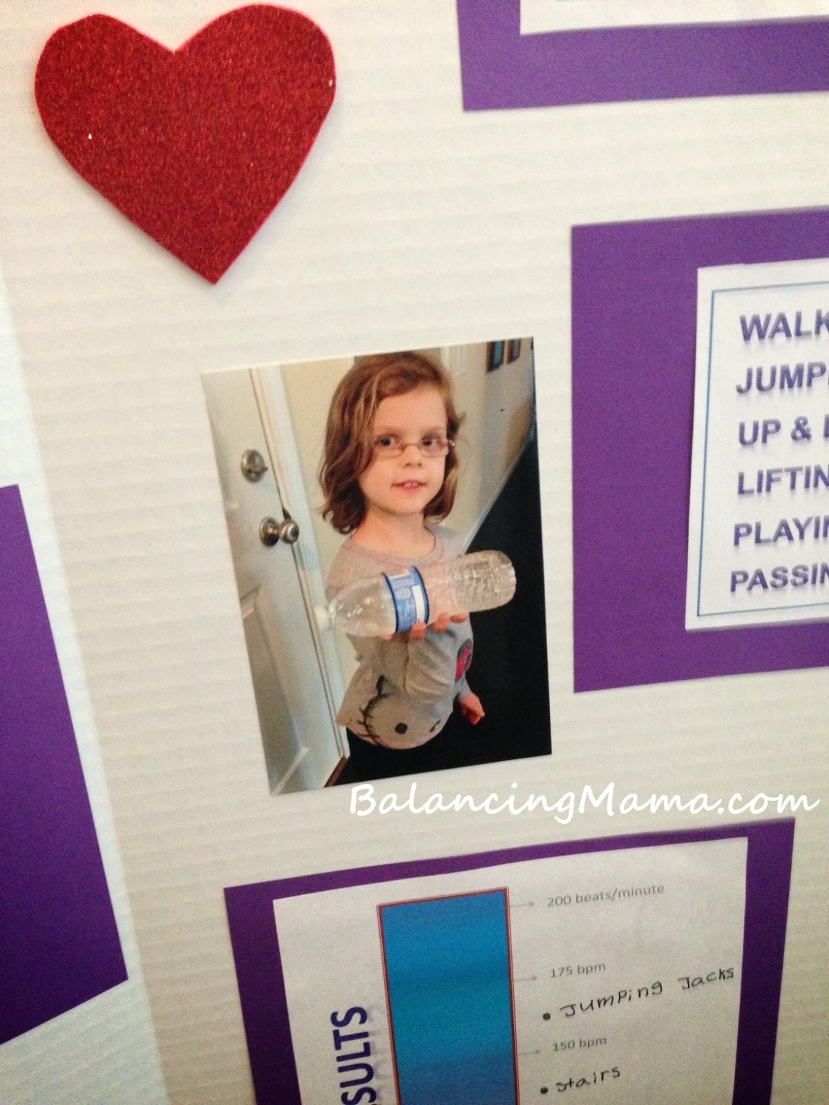 From @BalancingMama: Exercise and heart rate: A first grade science project