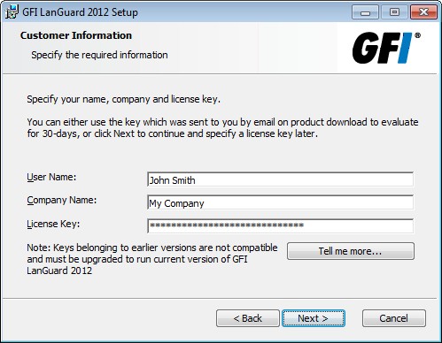 Gfi License Key