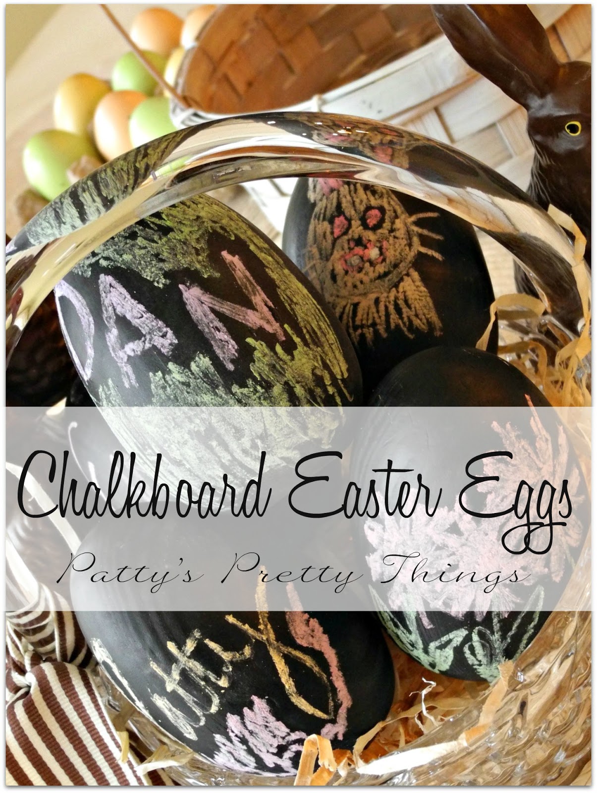 Patty Antle's Prettys Chalkboard Easter Eggs