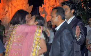 Amitabh, Abhishek, Ash & Others at Kokilaben Ambani's birthday bash