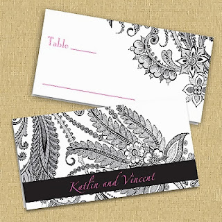 Lace Place Cards